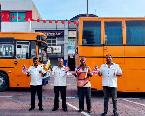 Lawatan agama sewa bas